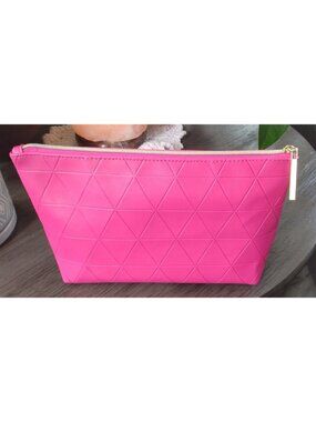 Hot Pink Lancome Makeup Bag